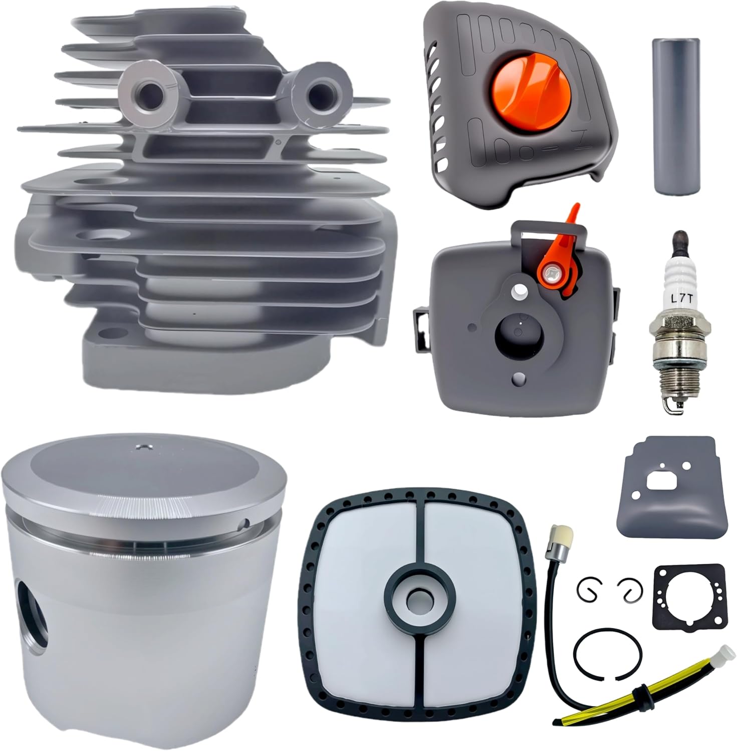 A130002100 CYLINDER Kit with SRM 225 Air Filter Cover Air Cleaner Case Air Filter Kit Fits For ECHO SRM-225 PAS-225 GT-225 GT-225L PE-225 GT-225i GT-225SF SRM-225i Trimmer Lawn Equipment