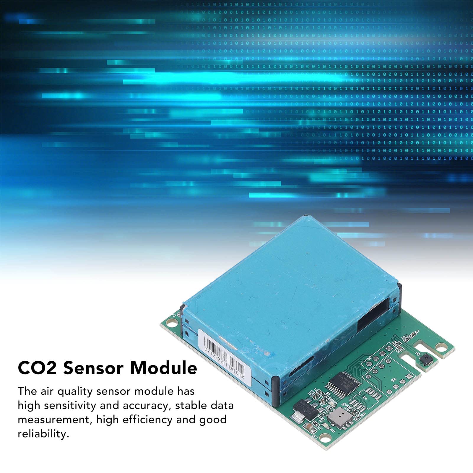 Module de capteur de CO2 PolyGen PM2.5, détecteur multifonctionnel de qualité de l'air pour TVOC, CH2O, PM10, température et humidité avec interface de communication UART TTL
