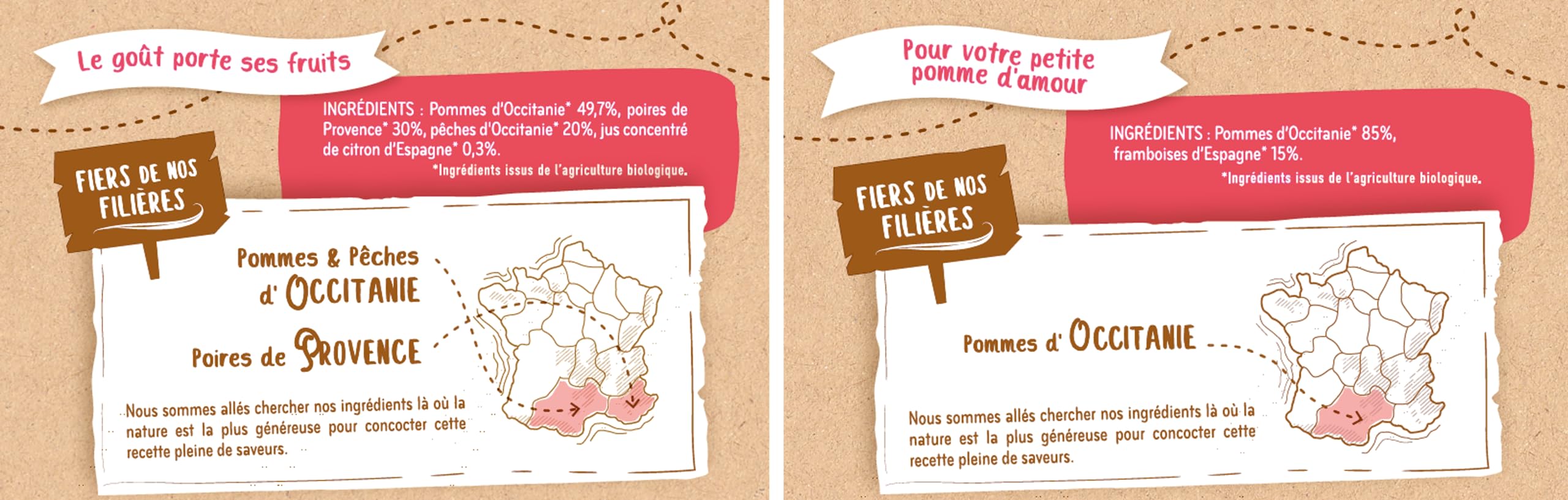 BABYBIO - Gourdes de Purées de Fruits pour bébé - BIO - Dès 6 Mois - 24x90g (4x6 variétés)