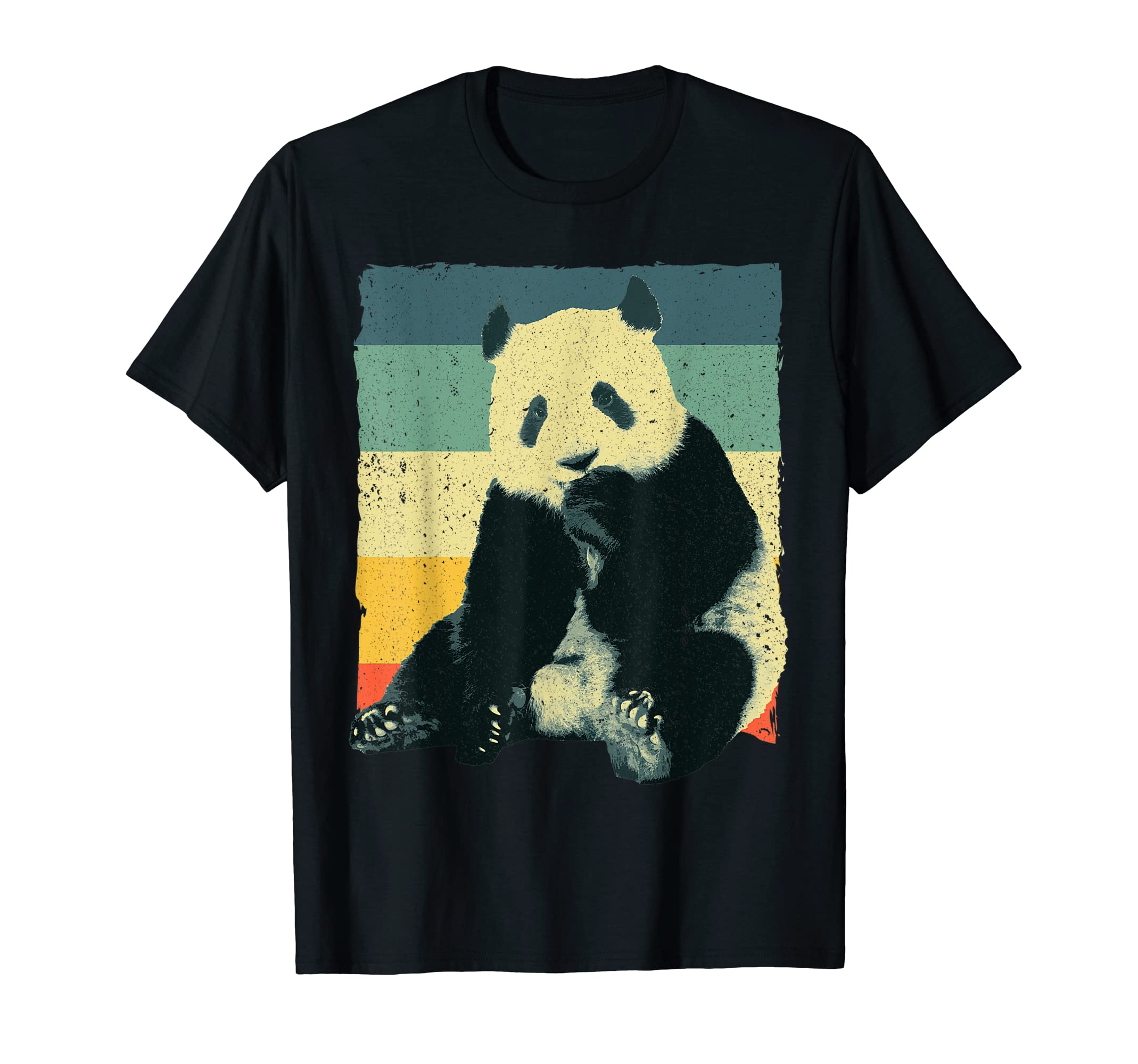 Panda Gift Panda Bear Lover Accessories & StuffFunny Panda Design For Men Women Kids Retro Panda Bear Lover T-ShirtOEKO-TEX STANDARD 100
