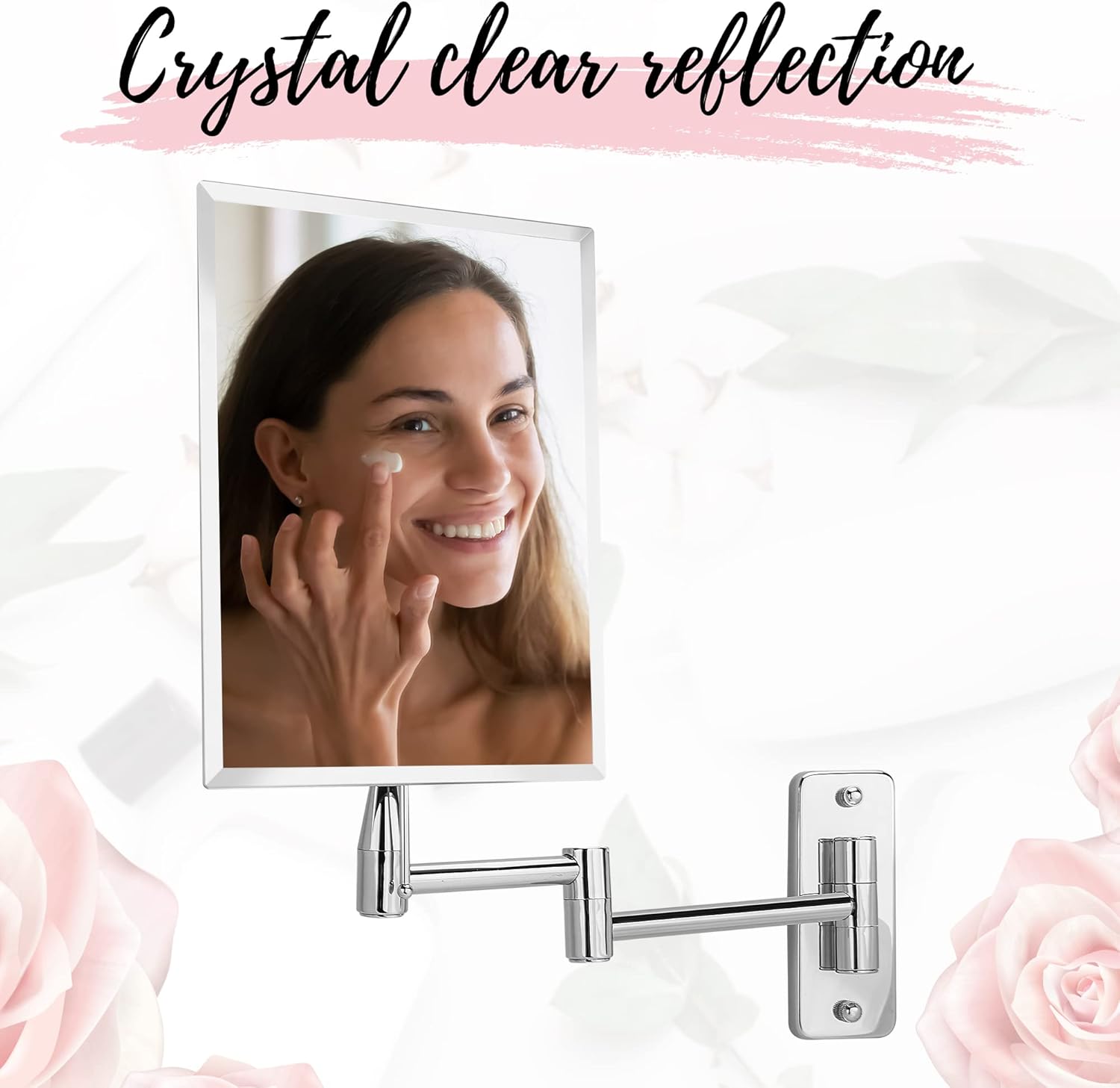 Buy MIRRORVANA Frameless Wall Mount Mirror for Bathroom with 11