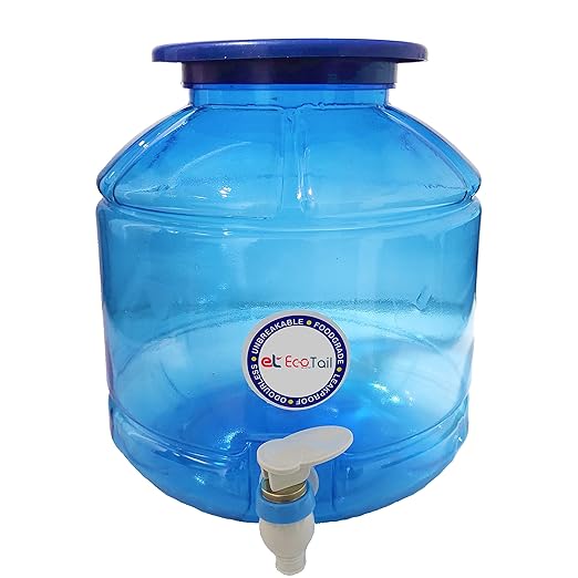 Buy EcoTail Plastic Water Dispenser with Free 1 Set Dispenser Tap