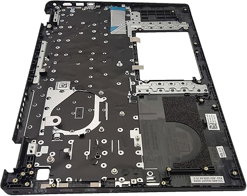 Vista 7 de Nueva funda superior de repuesto de teclado sin retroiluminación para Dell Latitude 3520 E3520 Series Laptop Top Cover US Layout DJP76 0DJP76 Negro