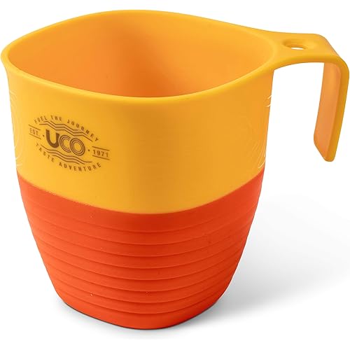 UCO Collapsible Camp Cup for Camping, Backpacking, and Hiking, 12 Ounces