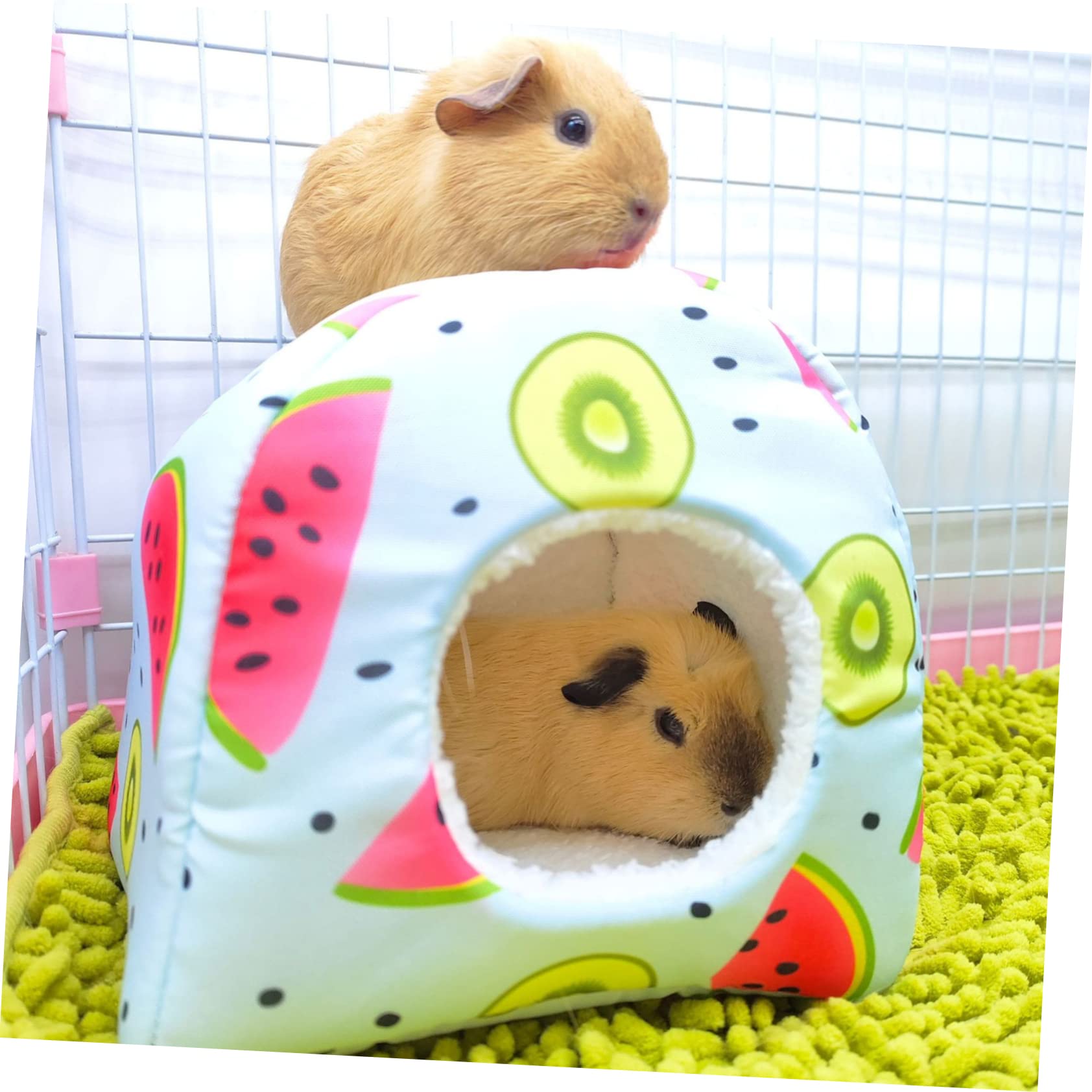 Mipcase 3stücke Hamster Nest Für Kleintiere Weicher Warmer Rückzugsort Für Meerschweinchen Ratten Und Igel Gemütliche Kuschelige Schlafhöhle Für Herbst Und Winter