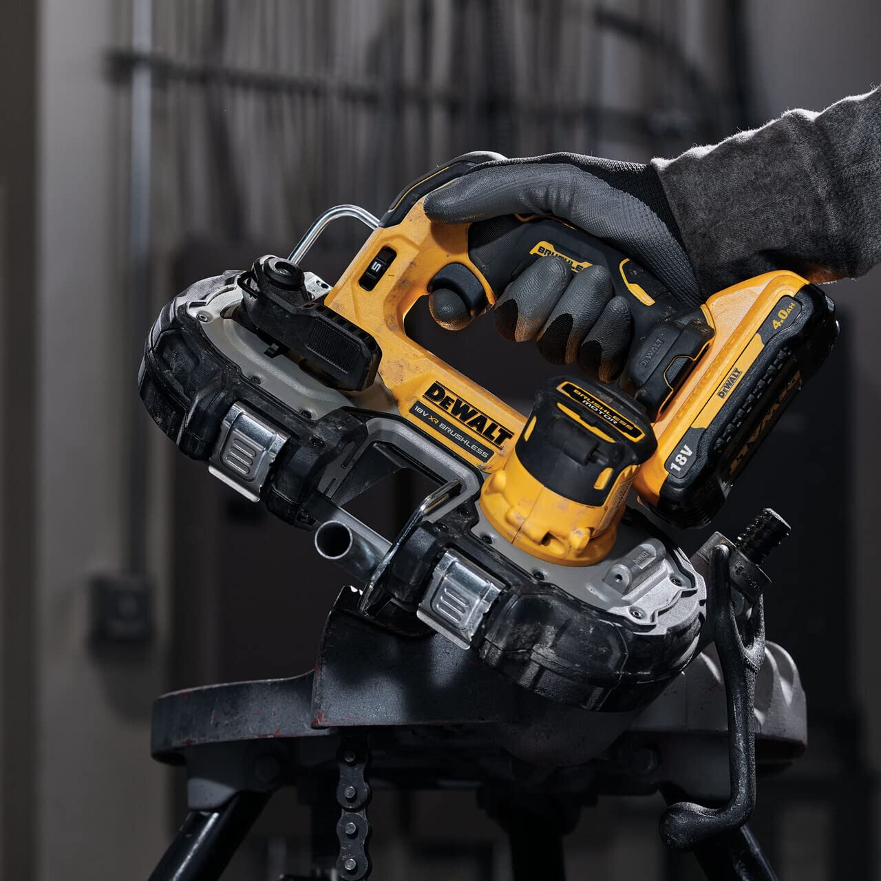 Sierra de Banda XR 18V sin escobillas sin cargador/batería con Maletín TSTAK