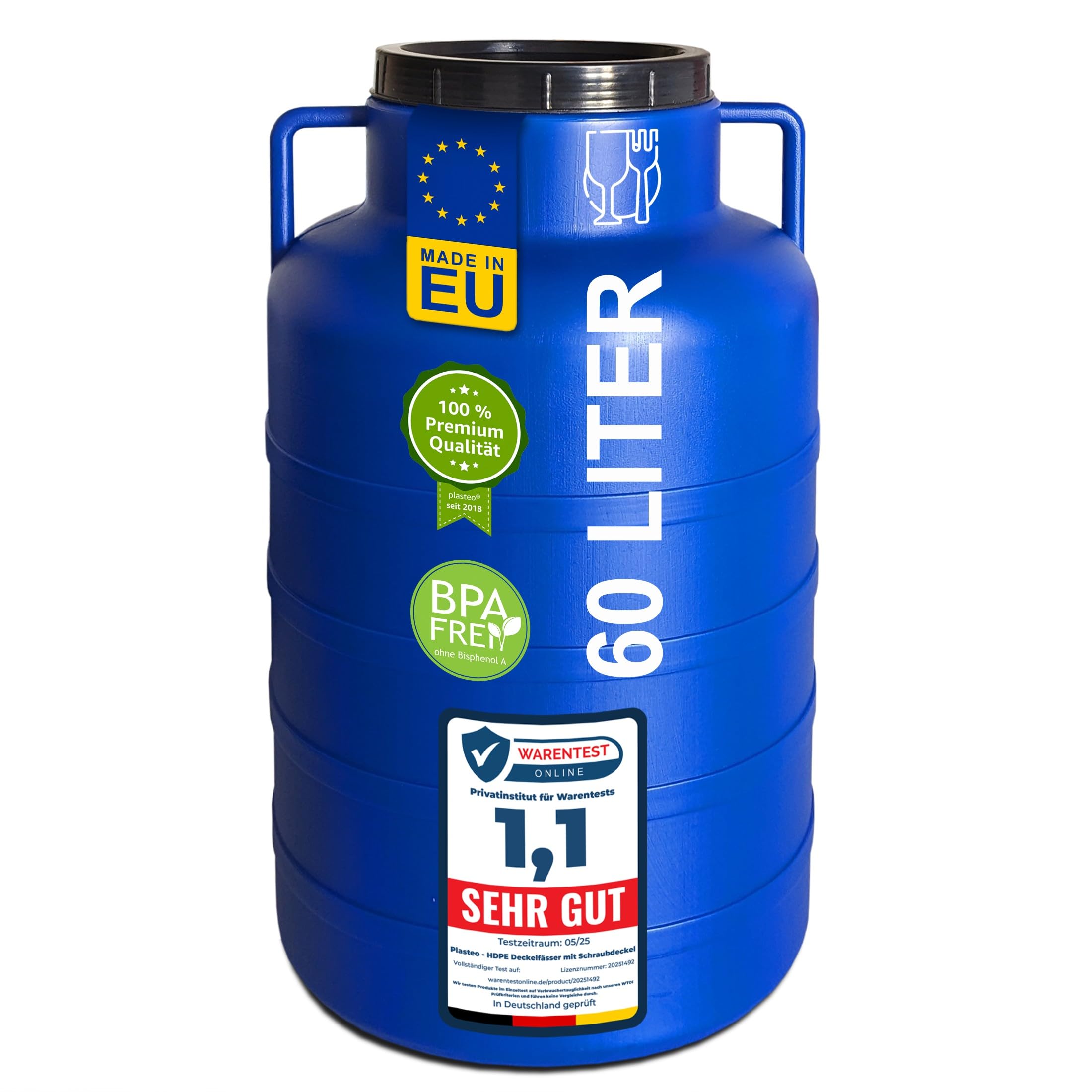 Botte A Collo Largo 100 L-200 L Barile Per Mangime Insilato Per Barile - Foto 6