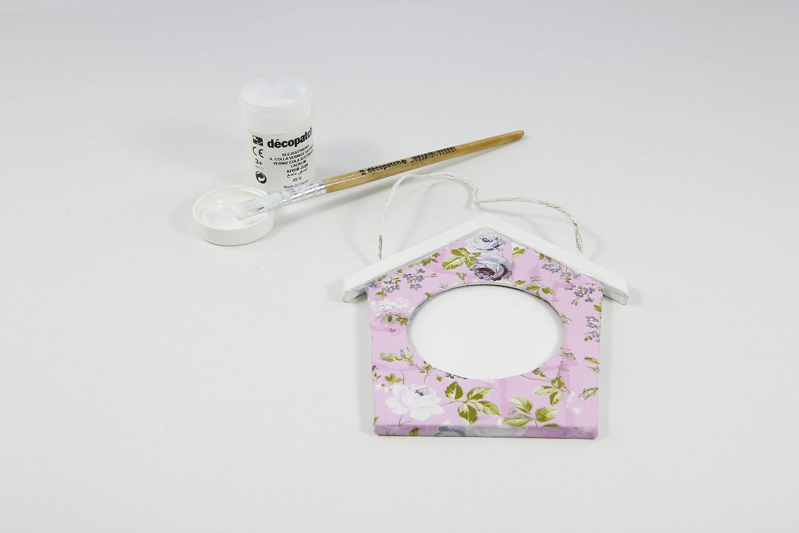 Décopatch PP600AO - Un pot de Vernis colle PaperPatch 600g