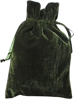 Paper Mart Velvet Bags (Moss Green)