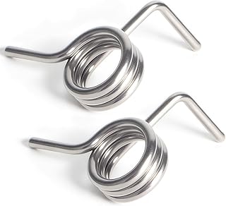 (2-Pack) DA61-06033B Refrigerator Dispenser Lever Spring for Samsung Refrigerators RF4267HARS/XAA, RSG307AARS/XAA, RF263BEAESR/AA, and More - Replaces AP5577067, 3957634, PS4145056, EAP4145056
