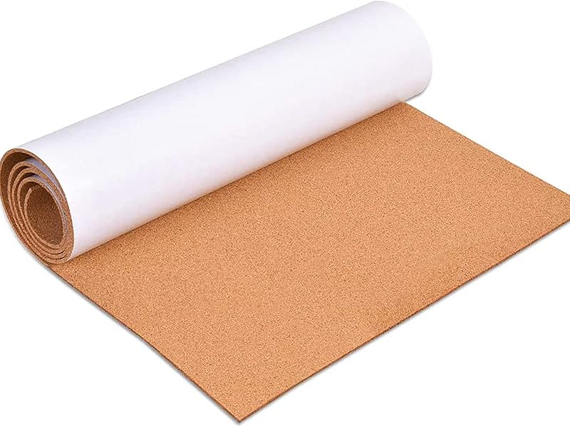 Samolepiaca korková nástenka v rolke origreen 40x60 cm, hrúbka 3 mm, na nalepenie na stenu, nástenka do kancelárie, kuchyne, domácnosti, DIY plagát, tabuľa na špendlíky