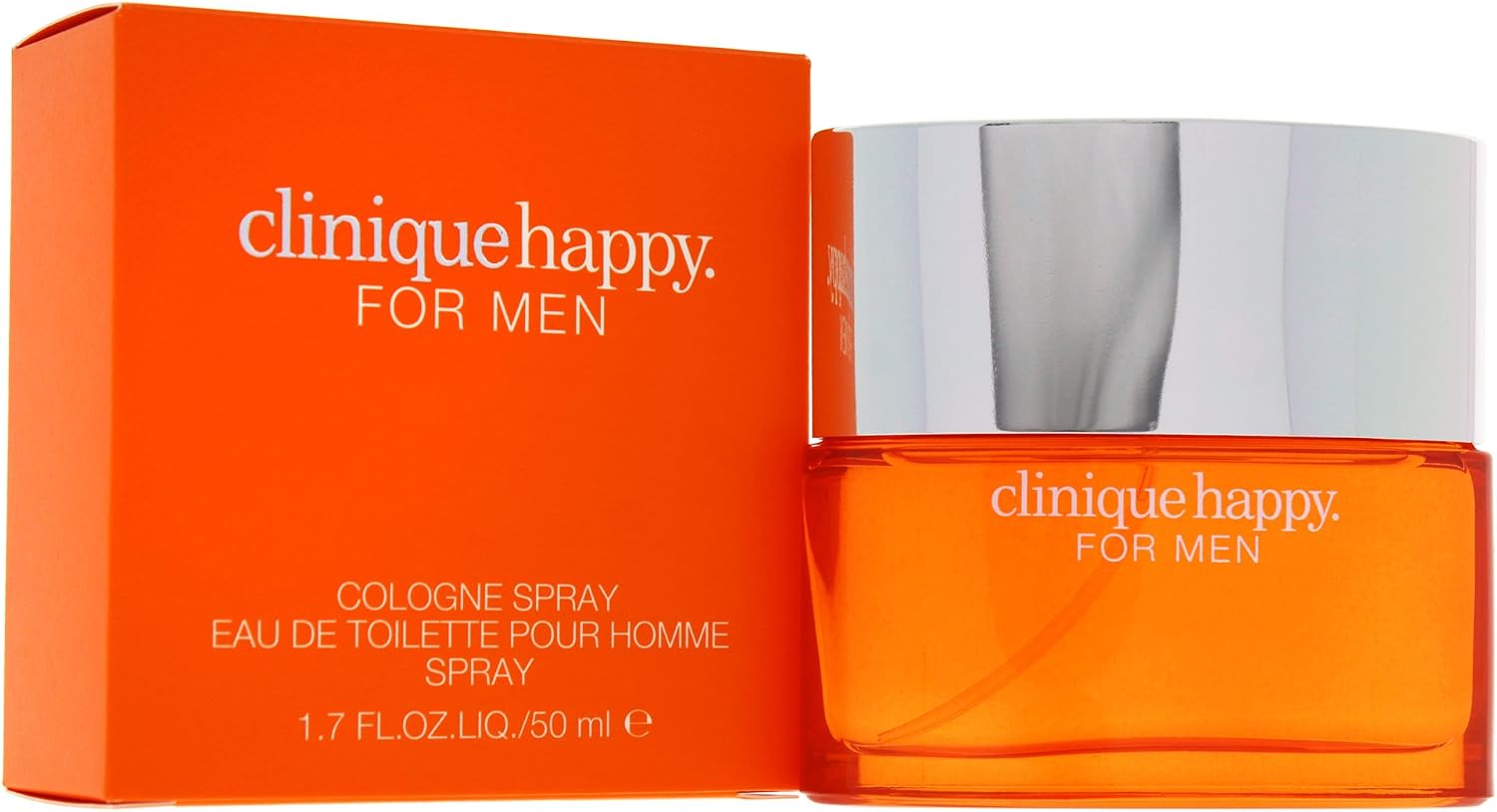 Clinique Happy Eau De Toilette for Men - 50 ml : Amazon.co.uk: Beauty