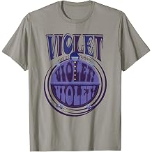 Willy Wonka and the Chocolate Factory Turning Violet, Violet T-Shirt