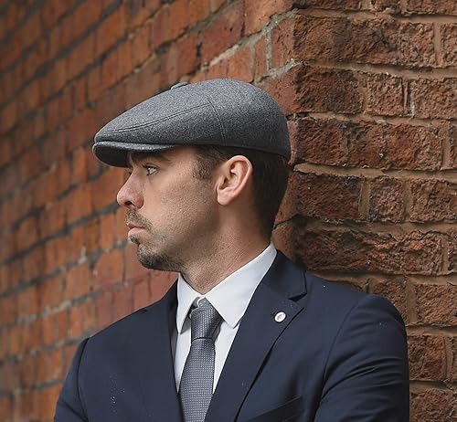 Miniatura 4 de Newsboy Gorra para hombre, gorra plana, mezcla de lana de hiedra, gorras para hombre, sombrero Gatsby