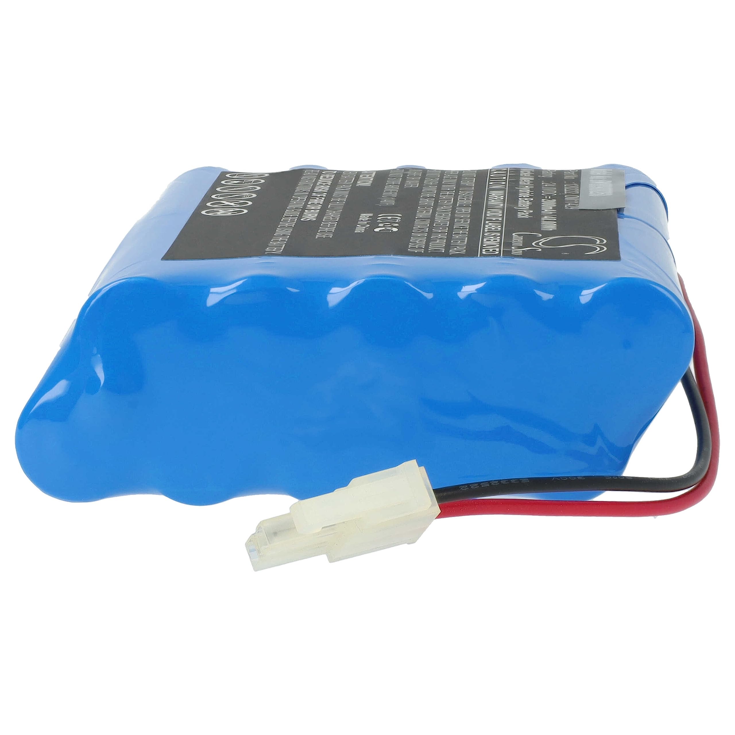 vhbw batteria sostituisce Cardioline AMED5062, AS30008, B11429, 0593, 120222, 1220211-01 per strumentazione medica (2000mAh, 24V, NiMH)