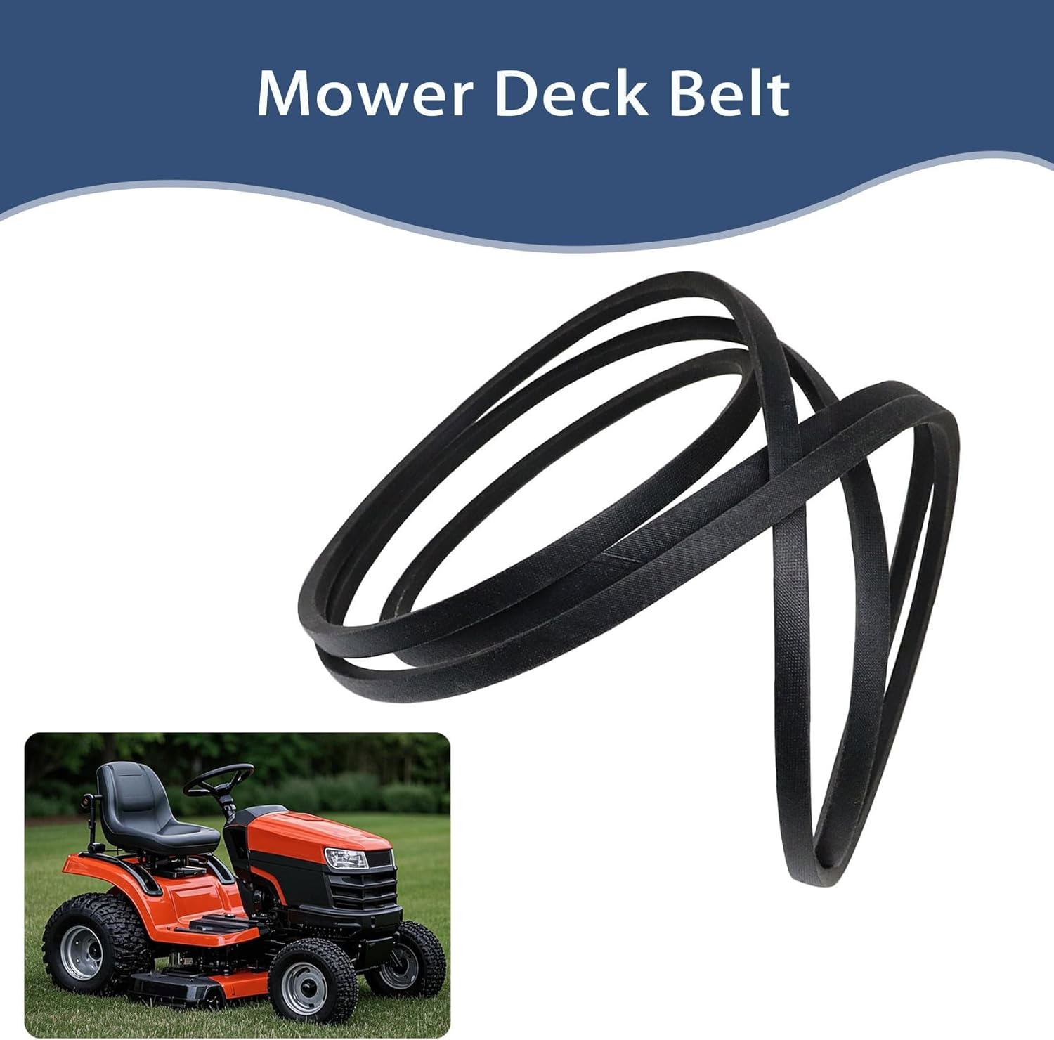 FZJDSD Mower Deck Belt Compatible with Gravely Ariens Edge Turn Mower Turn Lawn Mower Parts Lawn Mower Drive Belt 07200839