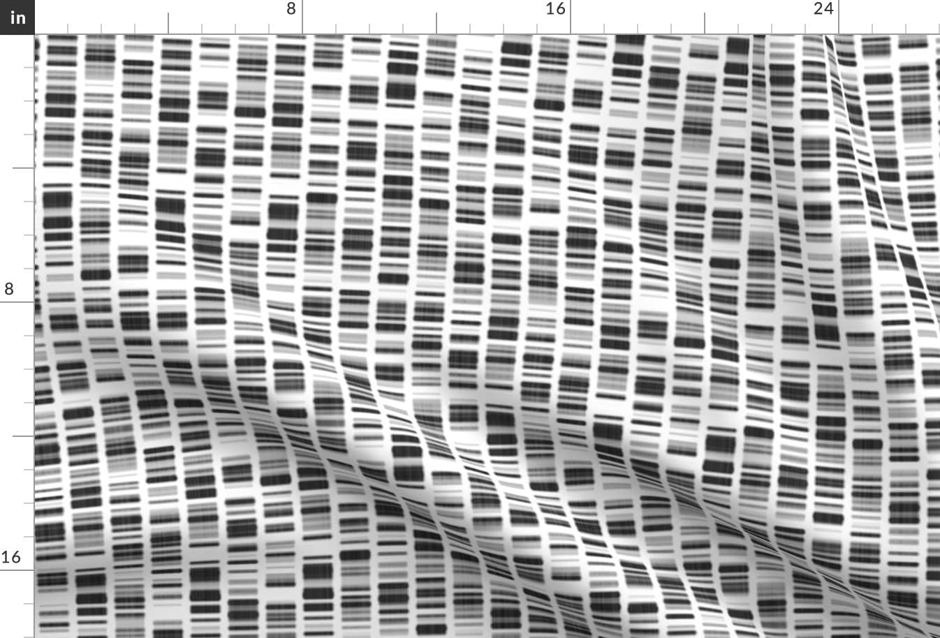 Spoonflower Fabric - DNA Print Black White Genetic Geek Doctor Medical Hospital Printed on Satin Fabric by The Yard - Sewing Lining Apparel Fashion Blankets Decor