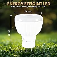 Vista 4 de Sensor de movimiento brillante de 5 W, luz nocturna enchufable, salida de CA, color blanco frío, 6500 K, lámpara LED automática activada por