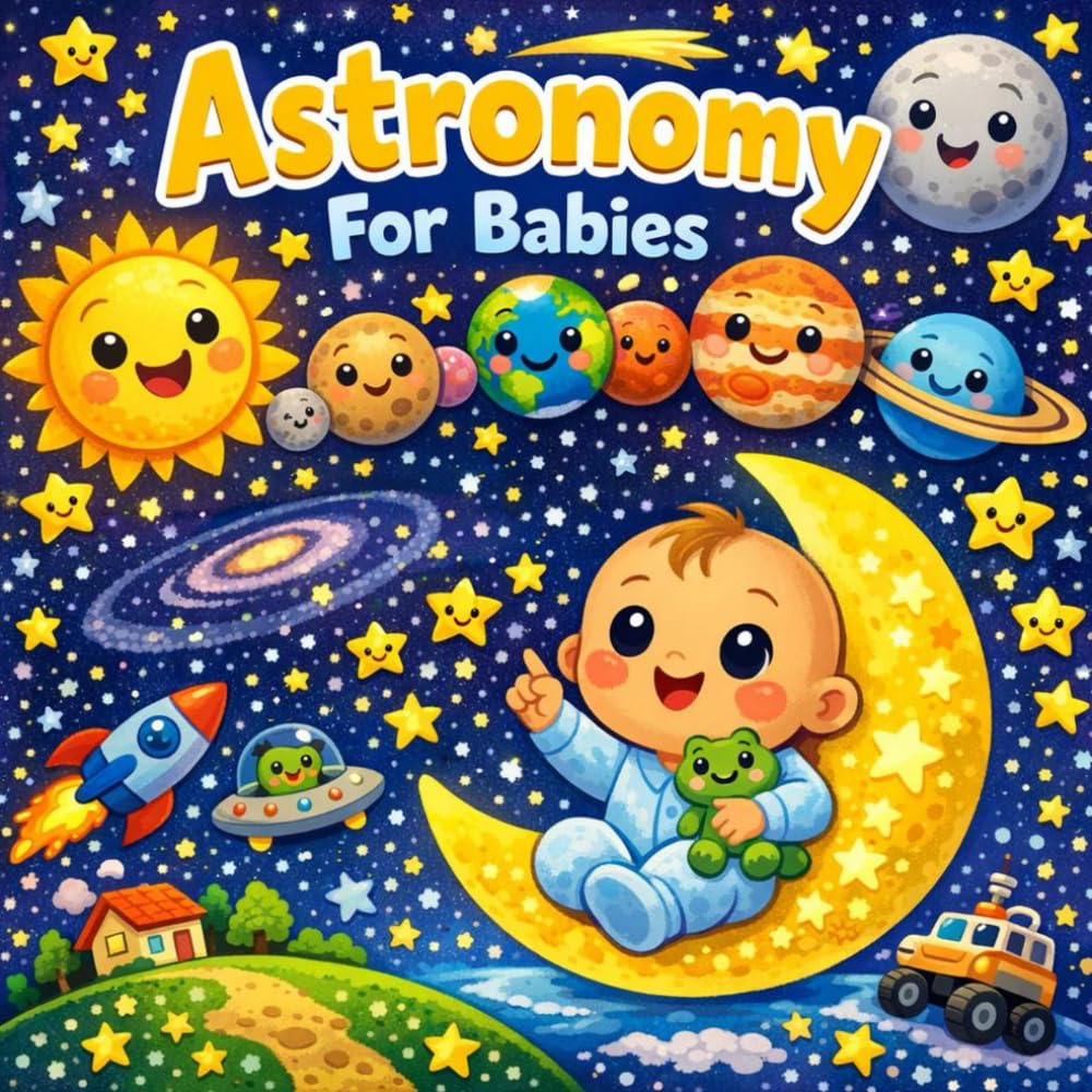 Astronomy For Babies: Discover Stars, Planets, and the Solar System in Fun Rhymes (Grown-Up Lessons for Little Minds)