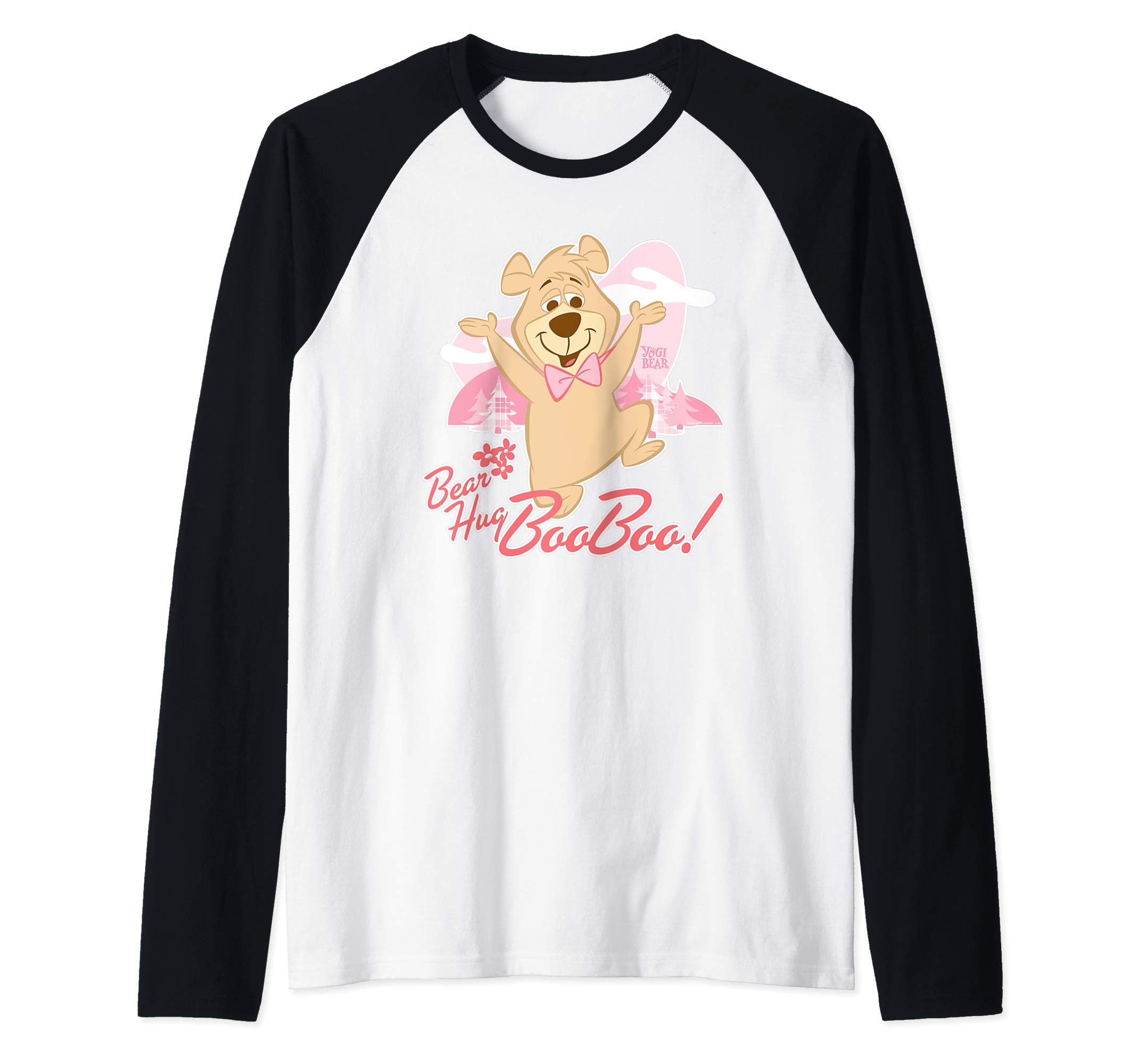 Yogi BearBear Hug Boo Boo Raglan Baseball Tee