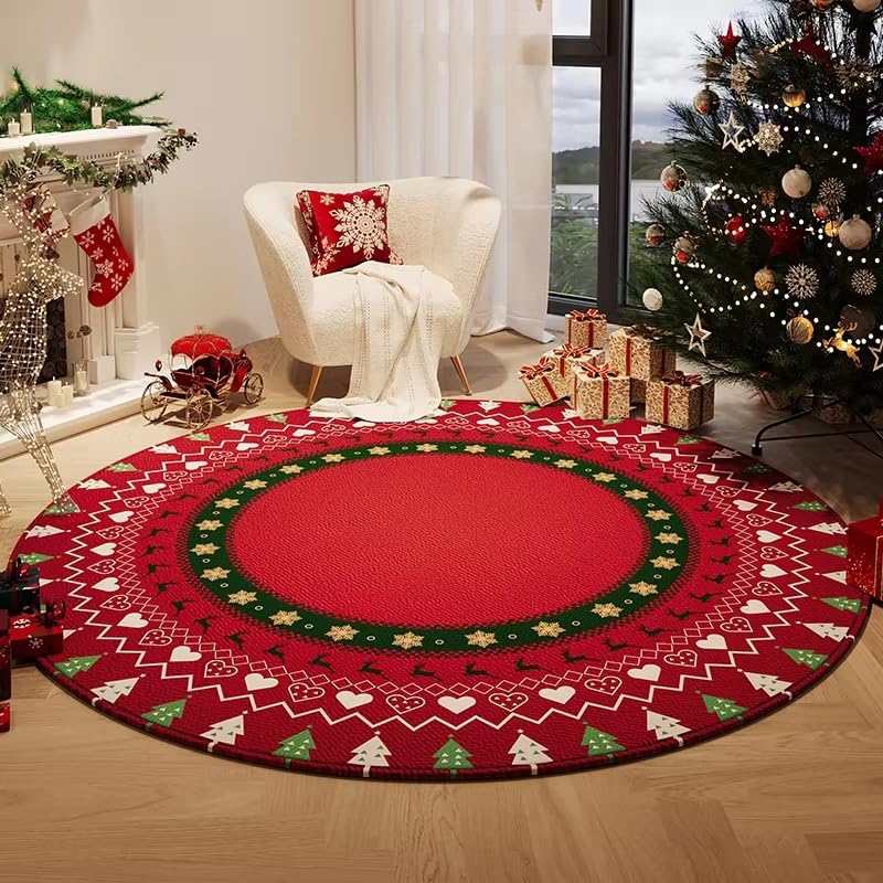 Tapis peluche lavable de 70 cm pour décoration de chambre et vestiaire