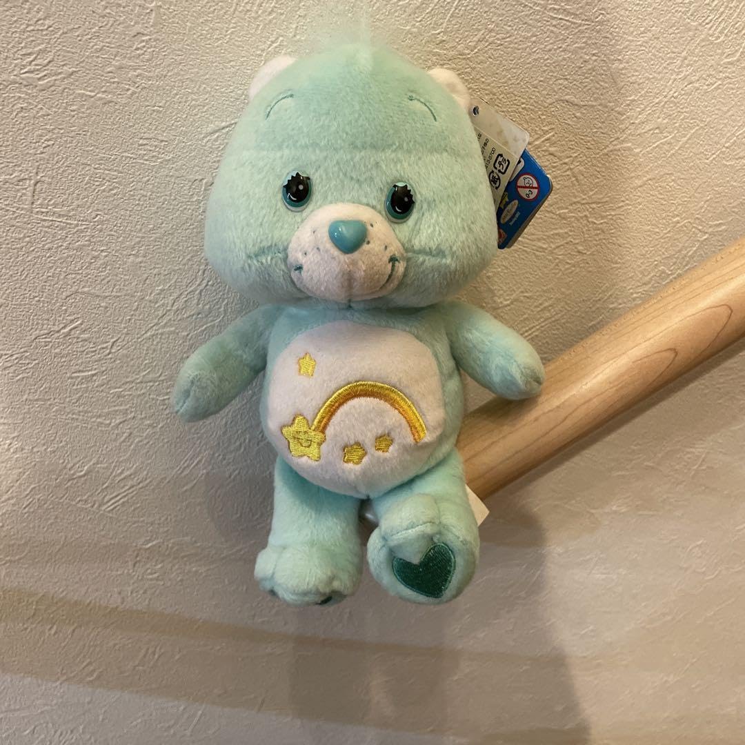 Care Bears ぬいぐるみセット ミントグリーン ケアベア™】PlayCharm Good Luck Bear™ | PlayCharm