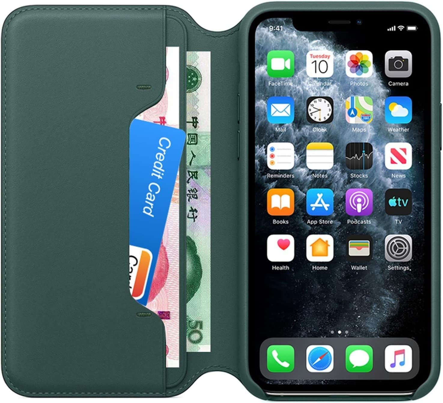 Coque iPhone 13 Pro Max en cuir premium fin et antichoc