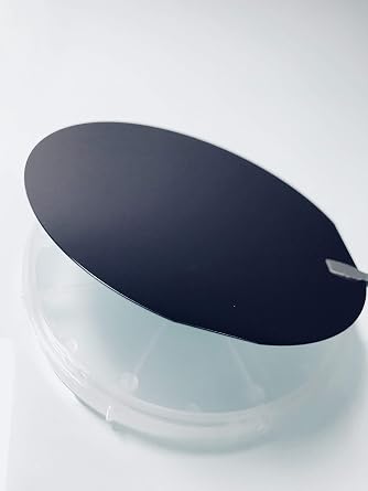 Prime-Grade Silica Wafers Silicon Substrate and Dry Oxide Layers 5mmx5mm, 525 um Silicon and 200 nm Dry Silica, Qty 25
