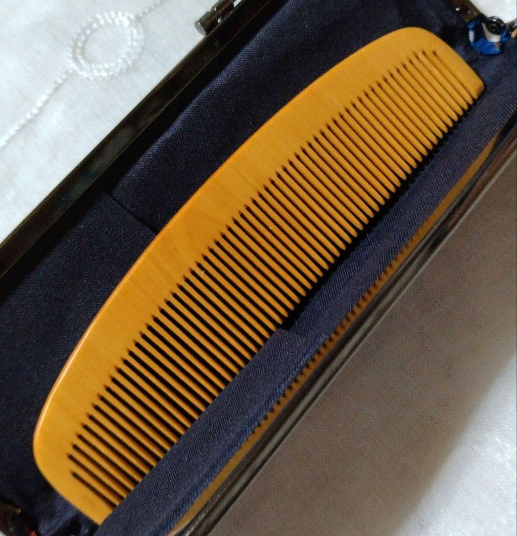 本つげ | かづら清老舗オンラインショップ 本つげ櫛 お六ぐし 15cm