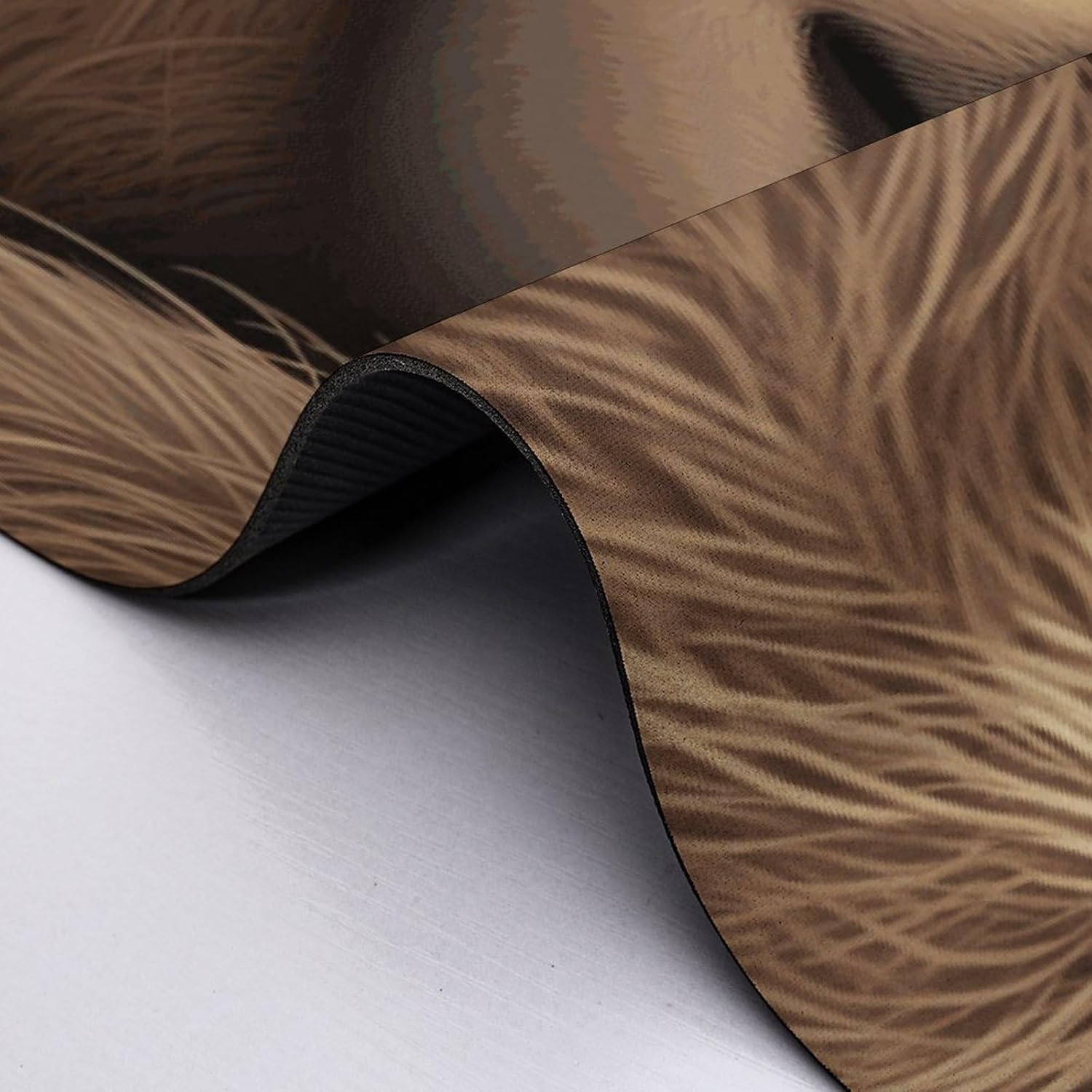 Cute Sloth Drying Mat for Kitchen Counter 20x28 inch, Diatomite Dish Drying Mat, Non-Slip, Absorbent Dish Drainer Pad for Coffee & Utensils, Kitchen Decor Mats