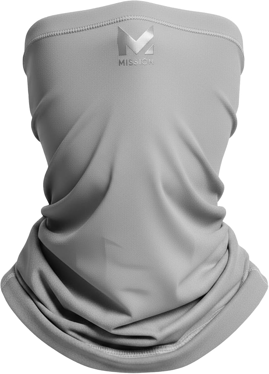 Multi-Use Neck Gaiter Face Mask for Ski & Outdoors, UPF 50, Breathable Lightweight Fabric