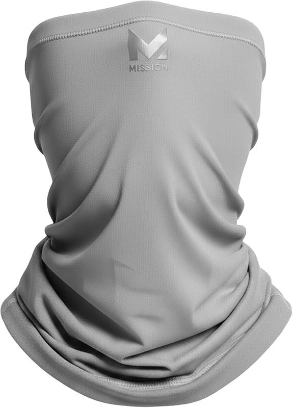 Multi-Use Neck Gaiter Face Mask for Ski & Outdoors, UPF 50, Breathable Lightweight Fabric