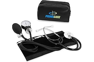 PrimaCare Medical DS-9197-BK: Trustworthy Manual BP Monitor for Home Use