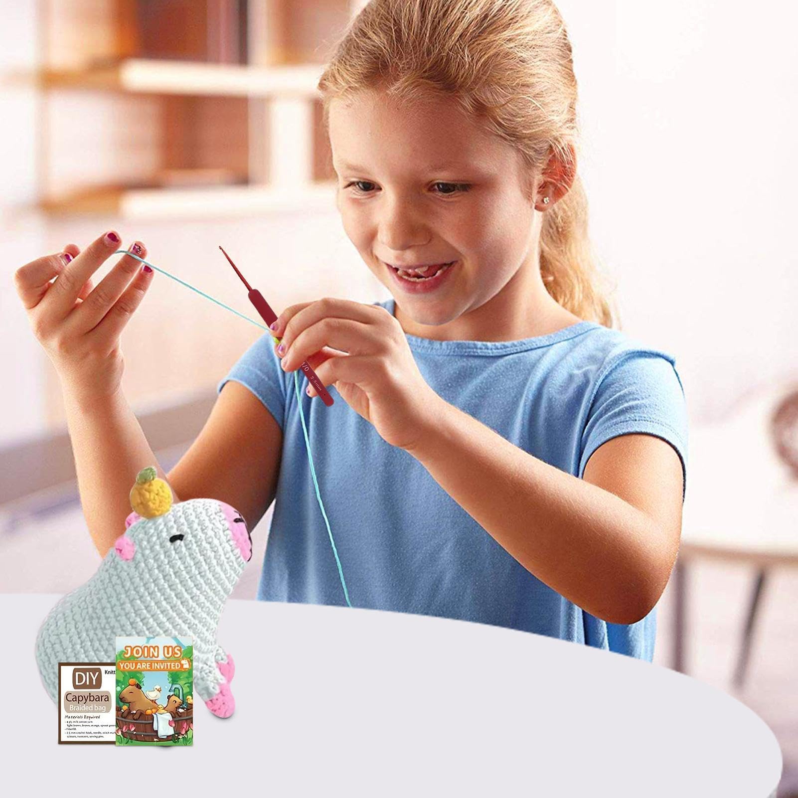 Amazon | カピバラのかぎ針編みキット - カピバラのあみぐるみキット
