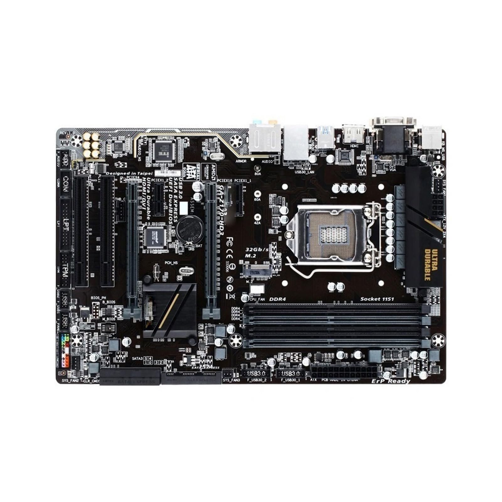 Fit For Gigabyte GA-Z170-HD3 Original Motherboard Z170 Socket LGA