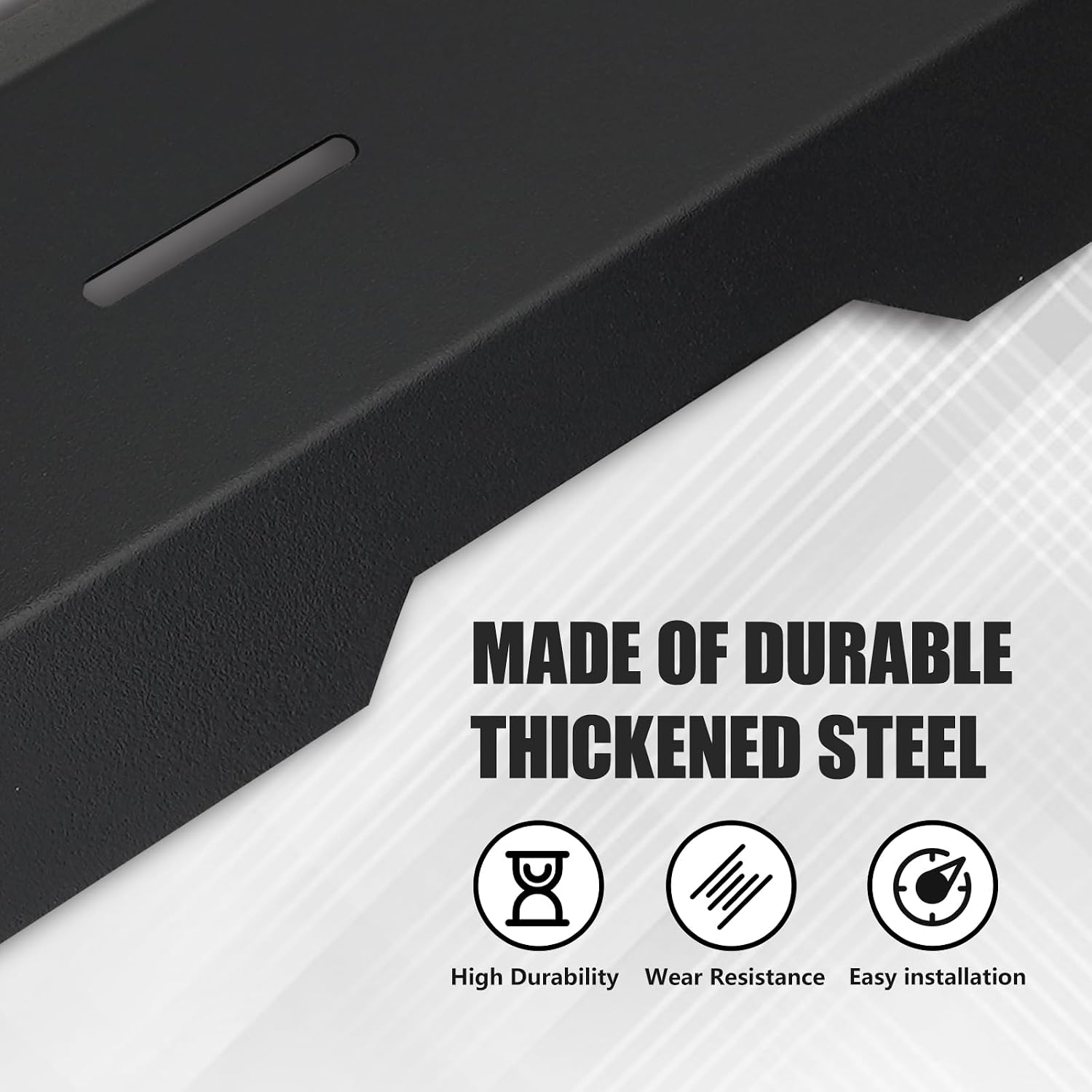 Middle Fender for Super 73 ZX/RX/S1/S2/Z1, Thickened Steel Mudguard, Center Dirt Protector, Black