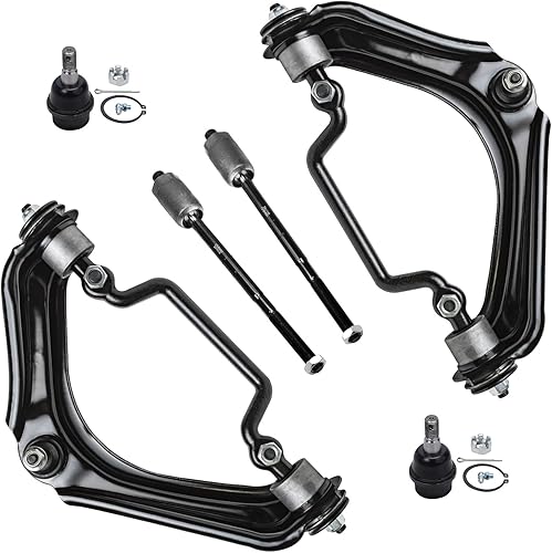 Miniatura 97 de Detroit Axle - Kit de brazos de control delanteros de 6 piezas para Toyota Corolla 2014-2019, 2 brazos de control inferiores con rótulas, 2 varillas