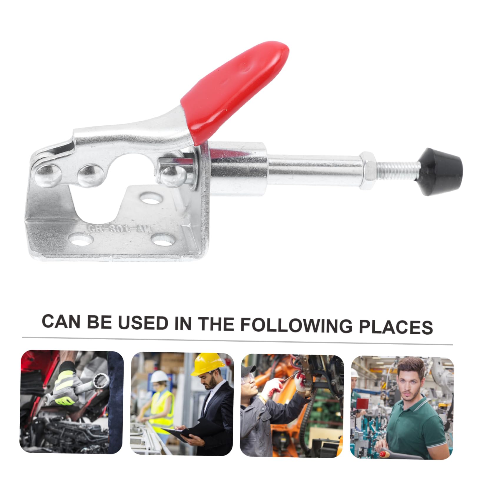 Housoutil Clip Iron Level Fastener 4pcs Replacement Fast Clip Miter Clamps Quick Release Clamp for Hand Tool Holder