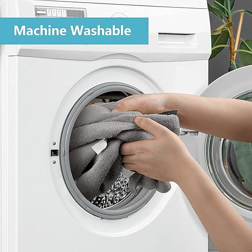 Miniatura 52 de HOMEXCEL Paño de limpieza de microfibra, paquete de 24 trapos de limpieza, toallas de limpieza con 4 colores surtidos, 11.5 x 11.5 pulgadas Amarillo