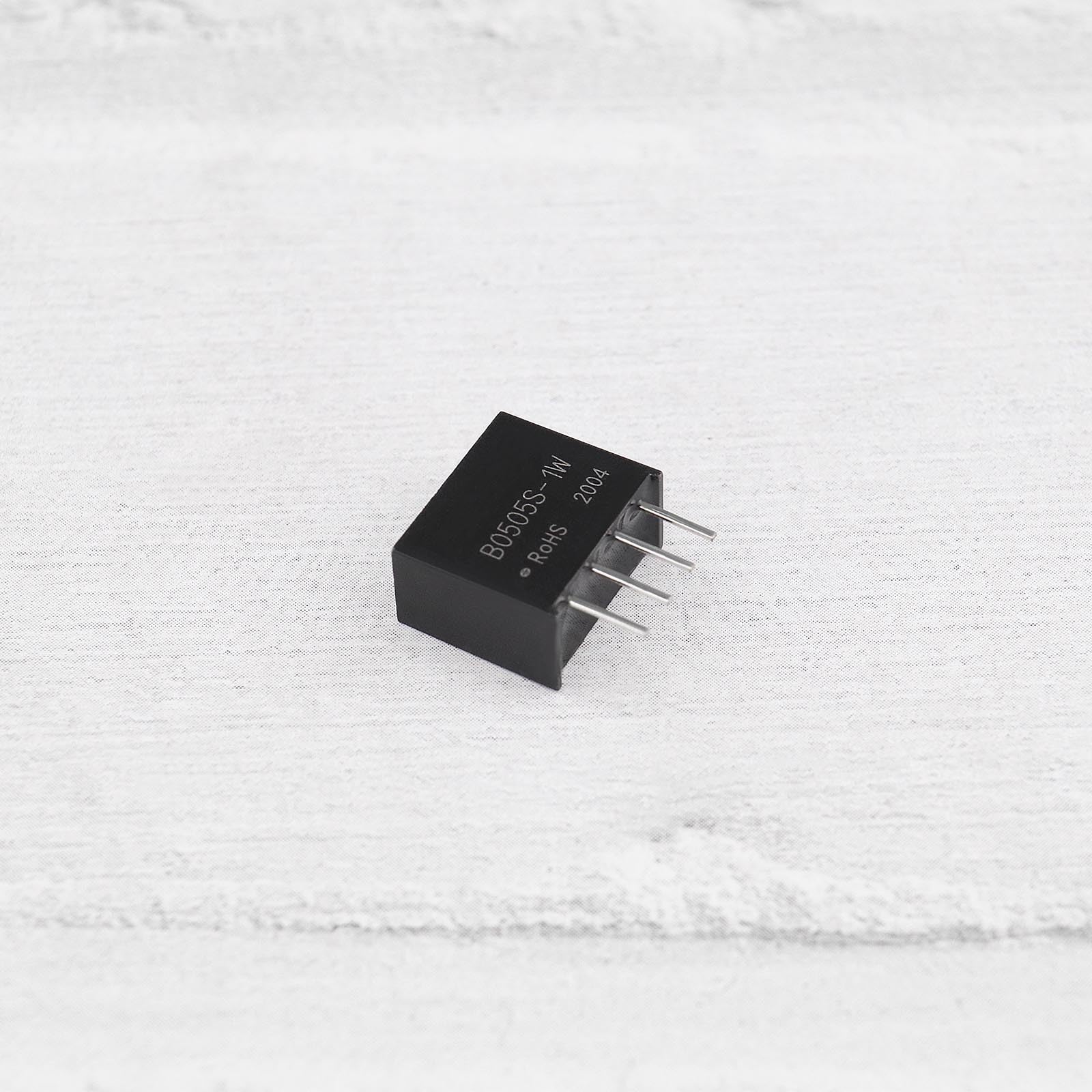 The Lord of the Tools 4 Pezzi Nero 4 Pin DC-DC 5V B0505S-1W Trasformatore Di Isolamento DC-DC Da 5V A 5V B0505S-1W Modulo Di Alimentazione Tensione Di Ingresso Fissa 1W