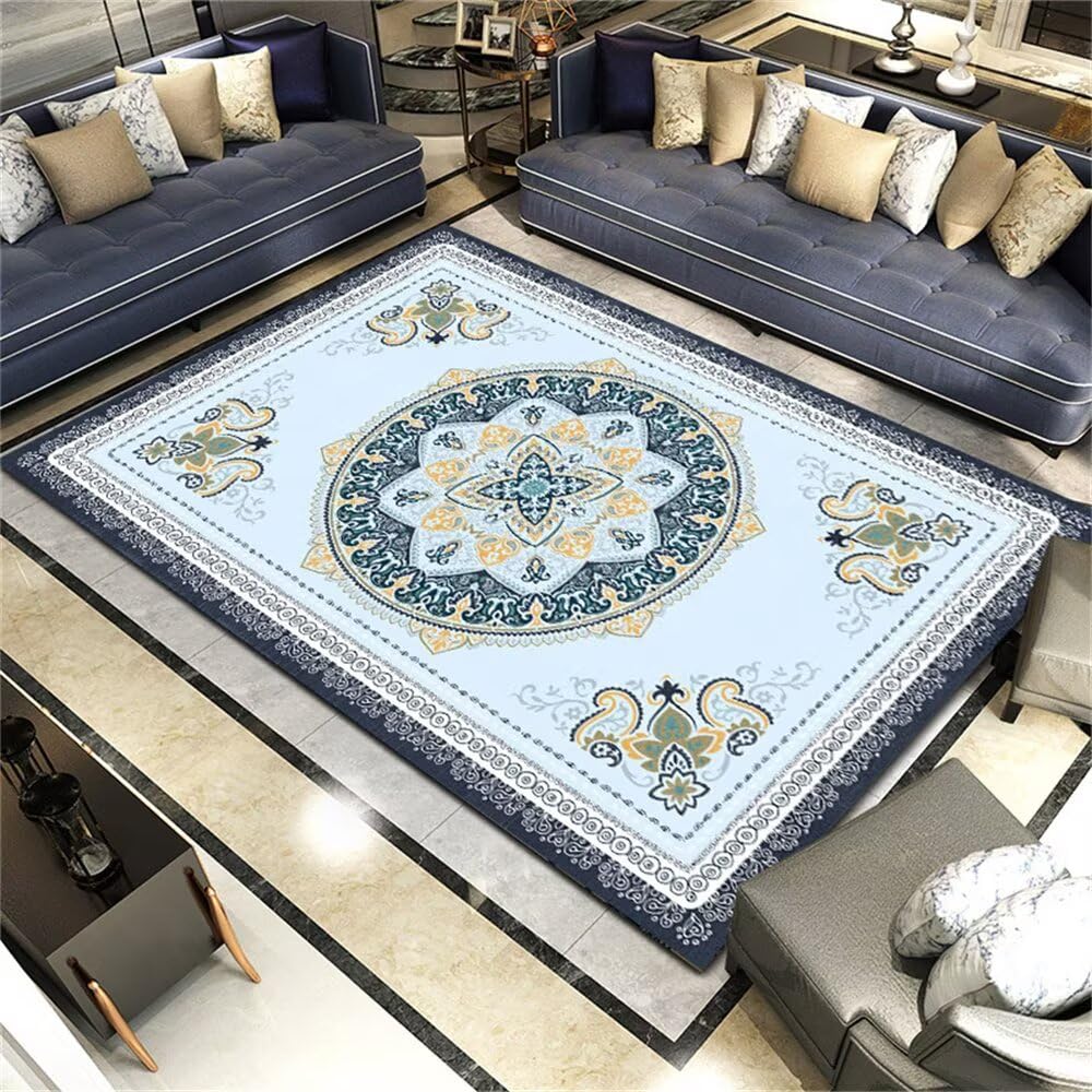 Tapis antidérapant de couloir 60x90cm lavable et ultra stable pour chambre gaming et restaurant
