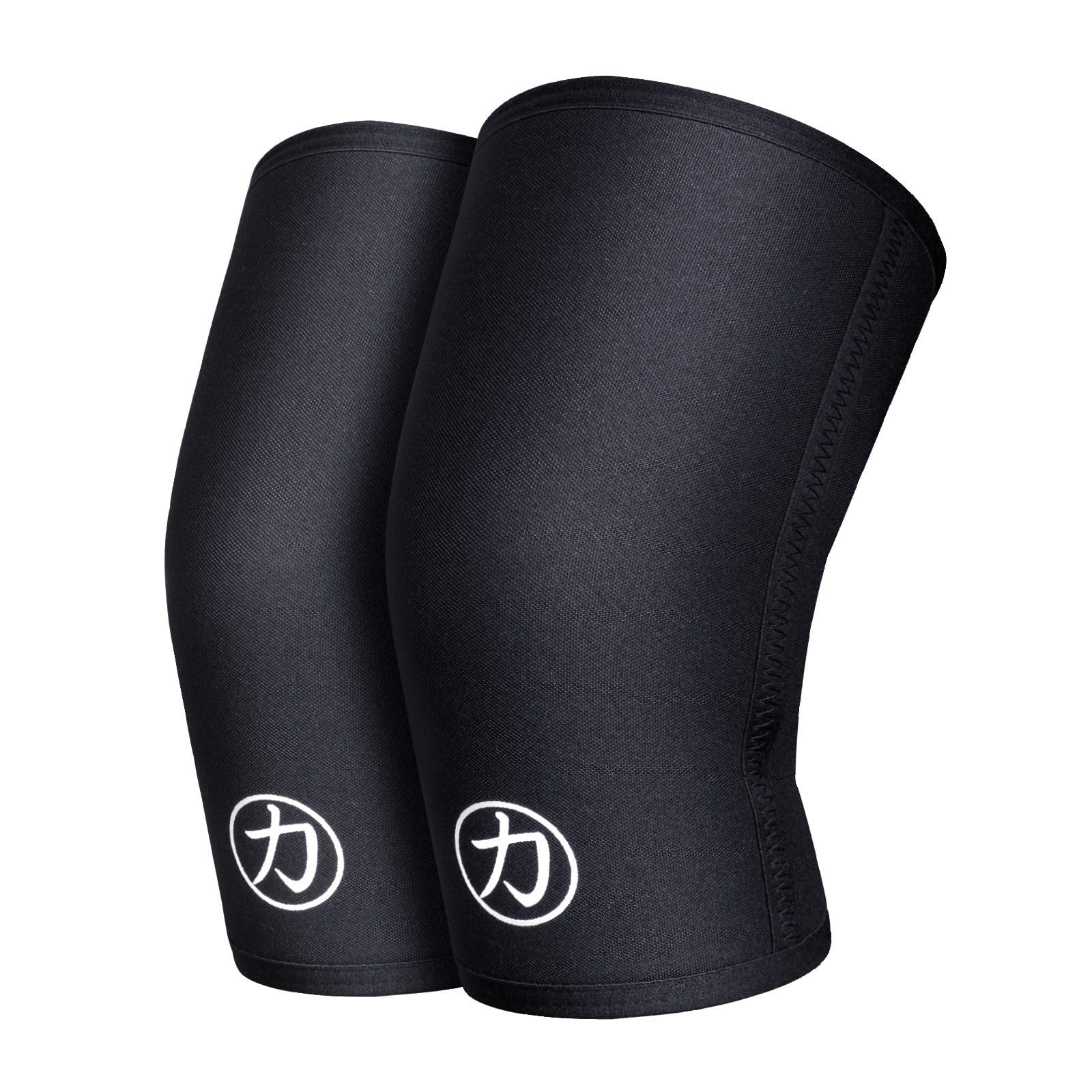Strength Shop Rodilleras Neopreno 5mm para Mujeres y Hombres, Rodilleras Crossfit, Ultraresistentes, Rodilleras Gym Ideales para Powerlifting, Halterofilia y más