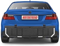 Vista 1 de Motor Trend Bumper Guard for Cars - Heavy-Duty Rear Car Bumper Protector for Parked Vehicles, High Intensity Reflector for Nighttime Visibility