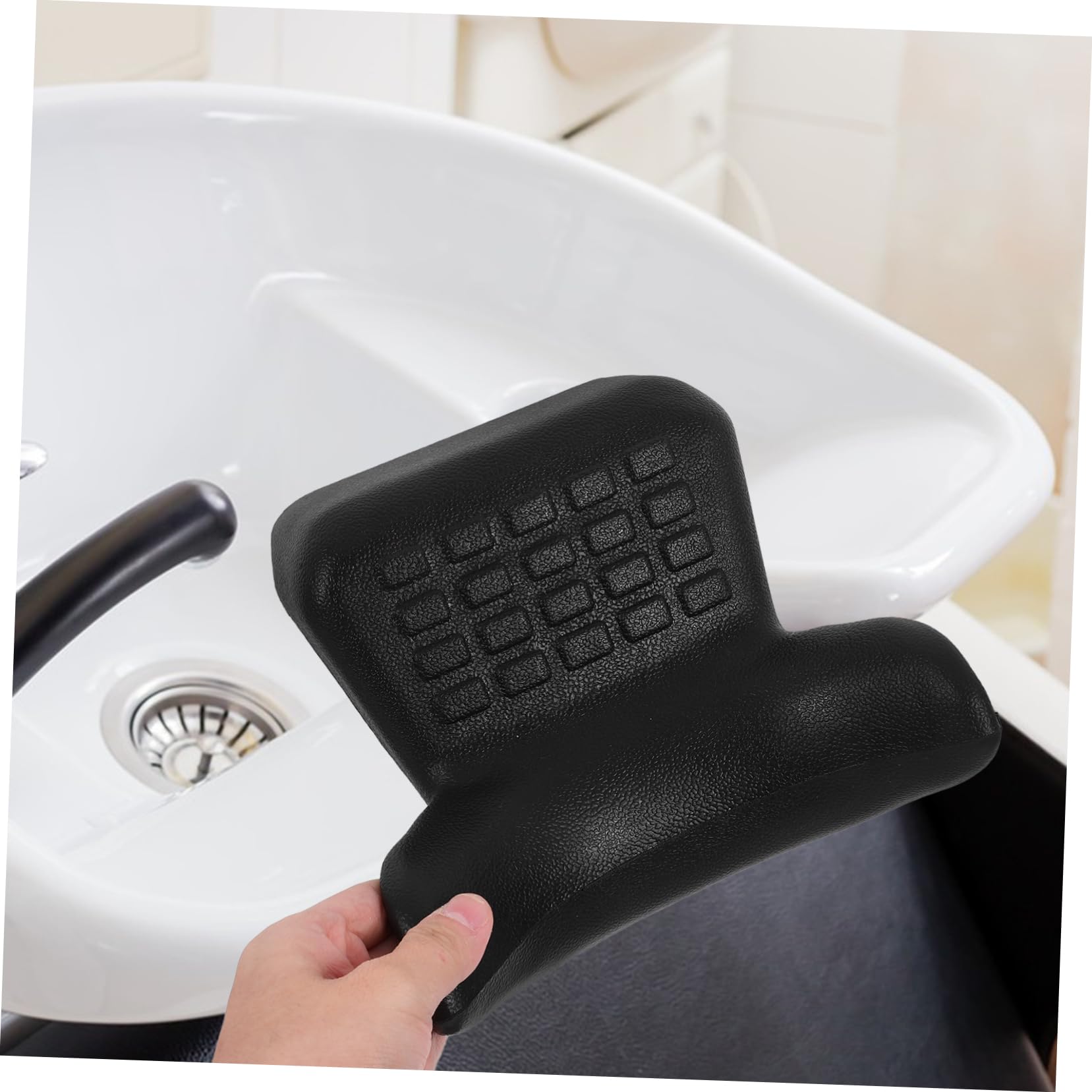 Cojín De Baño para Hidromasaje Almohada Cervical Ergonómica Almohada De Champú para Lavabo De SPA