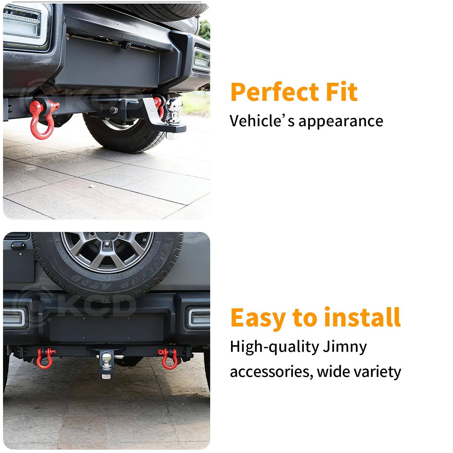 Barre di traino per Suzuki Jimny JB64/JB74 Sierra 2018-2024