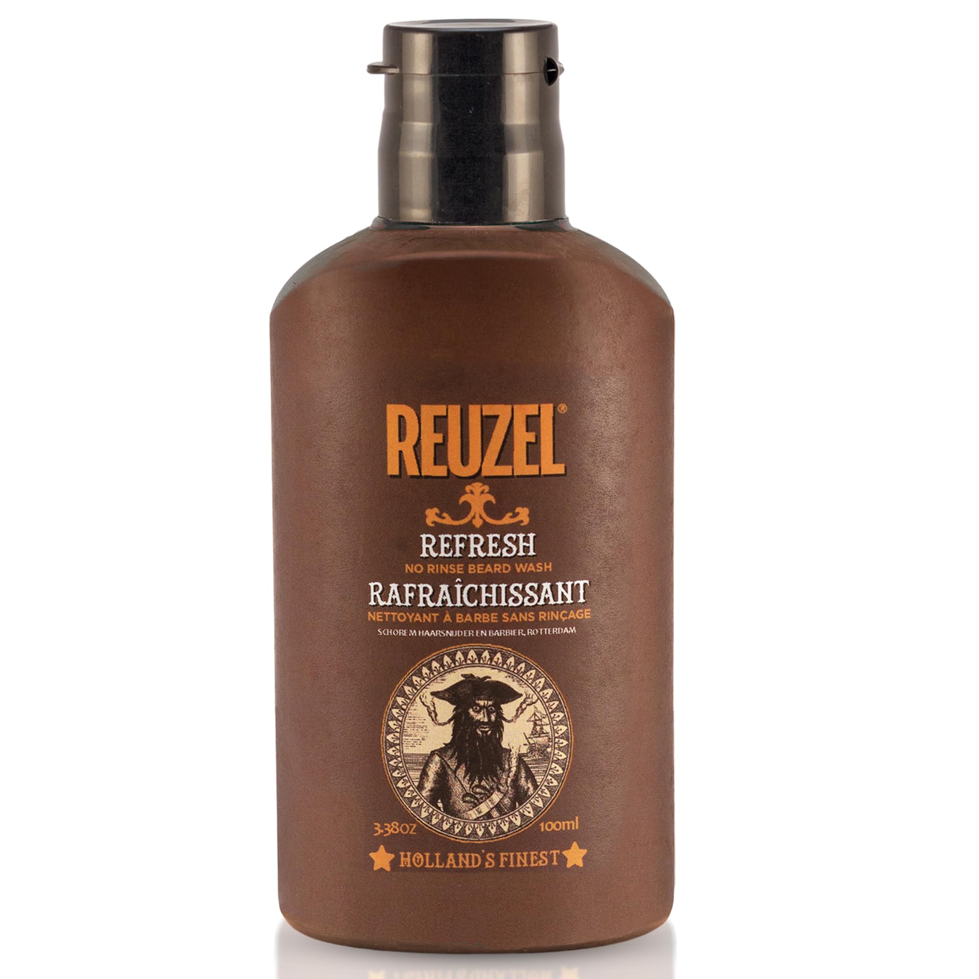 Reuzel Refresh No Rinse Beard Wash, Mens Beard Wash, 200 ml