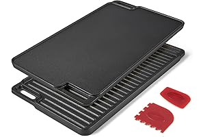 2-in-1 Reversible Cast Iron Liddle Griddle