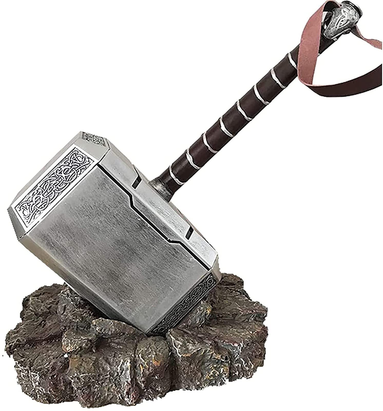 Buy MOMAMOM Thor Hammer Stand Base Toy Mjolnir For Kids Resin Thors