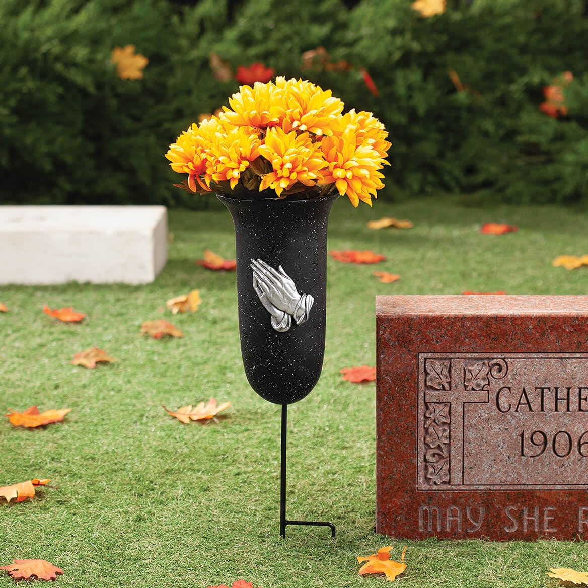Amazon.com: Praying Hands Memorial Vase by Fox River™ Creations