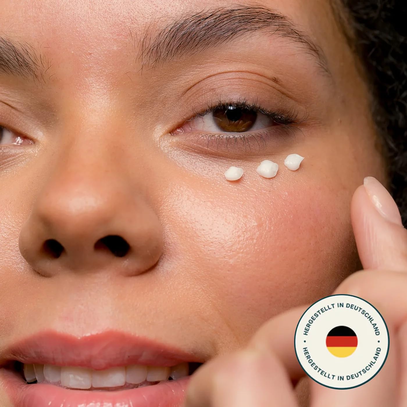 Morning Glow Eyecare Duo, Augencreme mit wiederverwendbaren Augenpads, Feuchtigkeitsspendende Augenpflege für alle Hauttypen